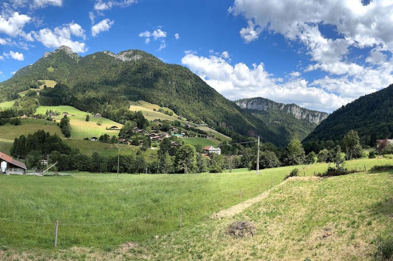 Chalet Flobelle Entremont エクステリア 写真